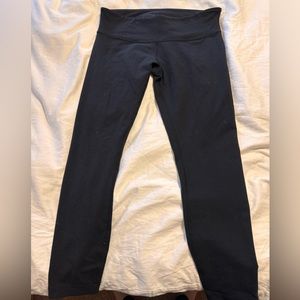 Lululemon Black Wunder Train Leggings